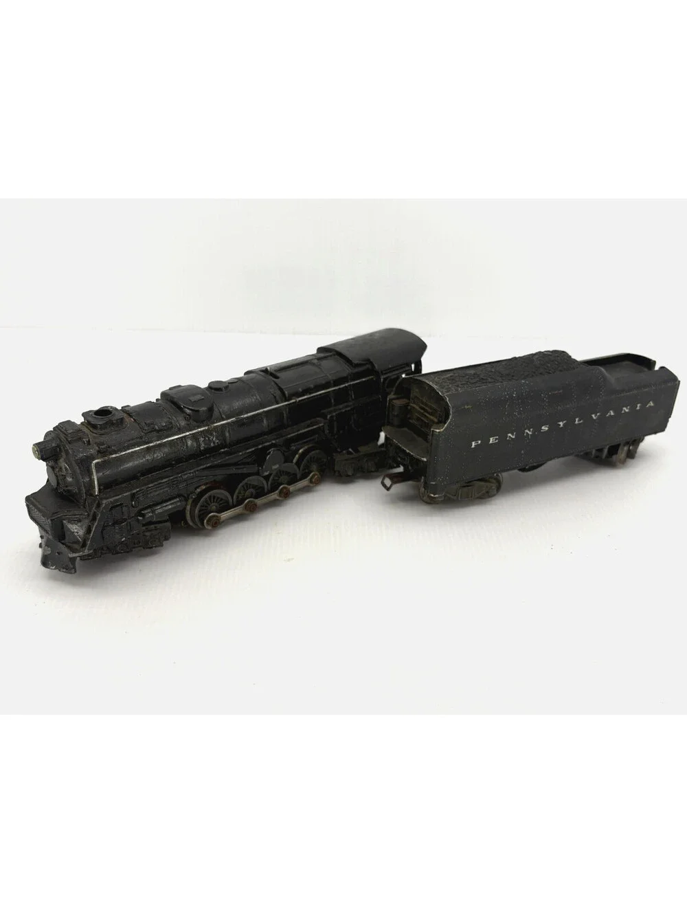 Lionel 2046 2046W-50 Tender Pennsylvania O Gauge Steam Loco UNTESTED HEAVY WEAR